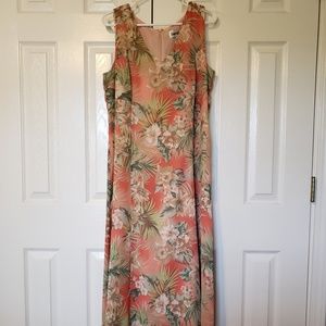 Pretty Floral Sheath Dress SZ 16 NWOT